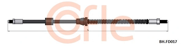 Brake Hose (92.BH.FD017)