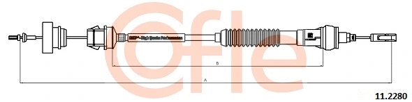 Cable Pull, clutch control (11.2280)
