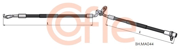 Brake Hose (92.BH.MA044)