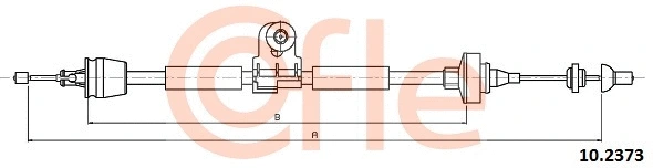 Cable Pull, clutch control (10.2373)
