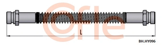 Brake Hose (92.BH.HY096)