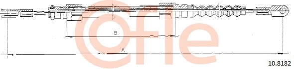 Cable Pull, parking brake (10.8182)