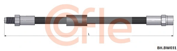 Brake Hose (92.BH.BW031)
