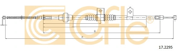 Cable Pull, parking brake (17.2295)