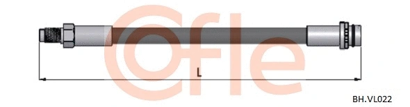 Brake Hose (92.BH.VL022)