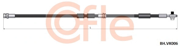 Brake Hose (92.BH.VK006)