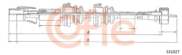Speedometer Cable (S31027)