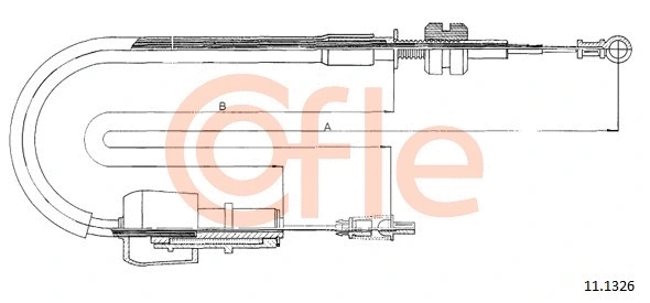 Accelerator Cable (11.1326)