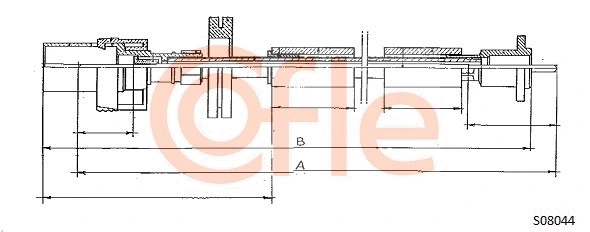 Speedometer Cable (S08044)