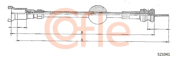 Speedometer Cable (92.S21041)