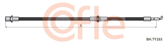 Brake Hose (92.BH.TY163)