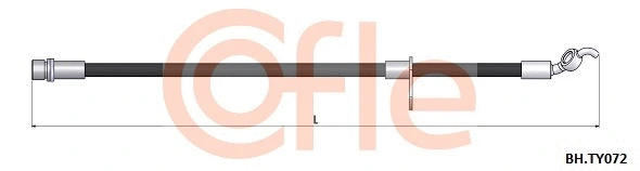 Brake Hose (92.BH.TY072)