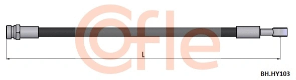 Brake Hose (92.BH.HY103)