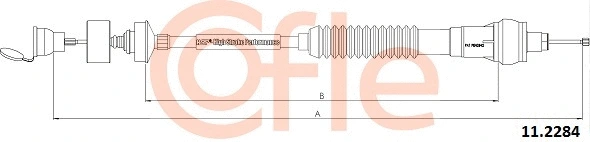 Cable Pull, clutch control (11.2284)