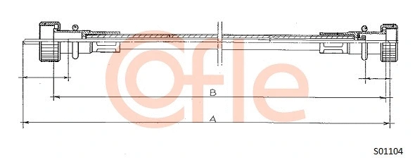 Speedometer Cable (S01104)