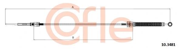 Cable Pull, manual transmission (10.3481)