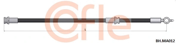 Brake Hose (92.BH.MA012)