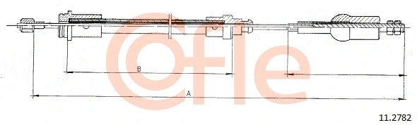 Cable Pull, clutch control (11.2782)