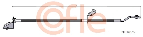 Brake Hose (92.BH.HY076)