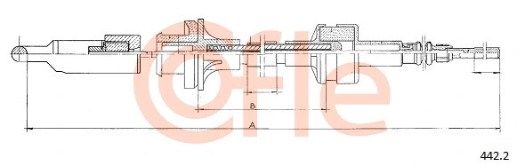 Cable Pull, clutch control (442.2)