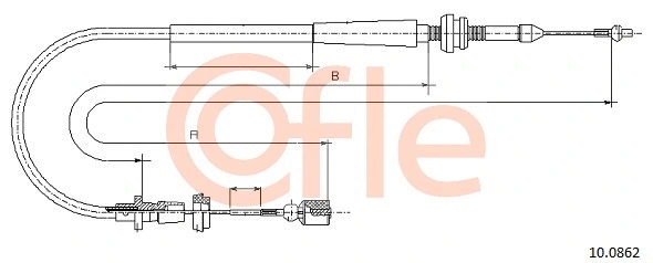 Accelerator Cable (10.0862)