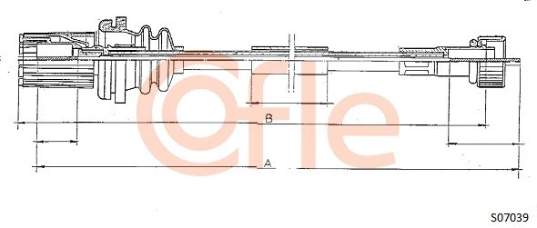 Speedometer Cable (92.S07039)