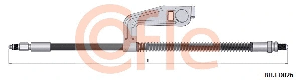 Brake Hose (92.BH.FD026)