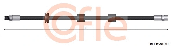Brake Hose (92.BH.BW030)