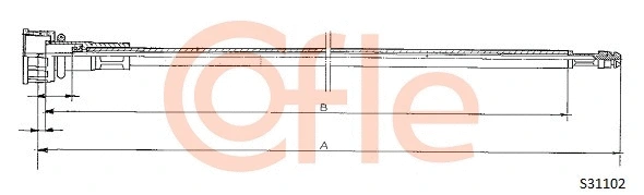 Speedometer Cable (S31102)