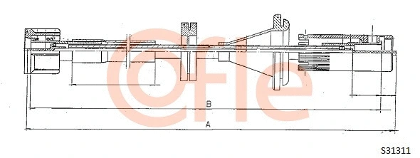 Speedometer Cable (S31311)