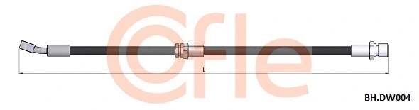Brake Hose (92.BH.DW004)