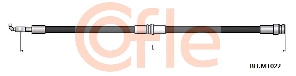 Brake Hose (92.BH.MT022)