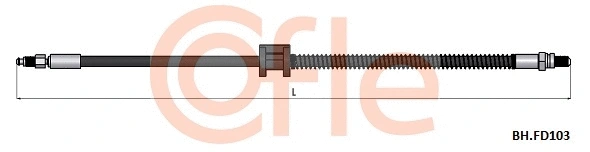 Brake Hose (92.BH.FD103)