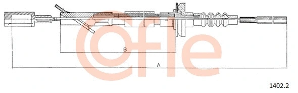 Cable Pull, clutch control (1402.2)
