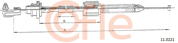Accelerator Cable (11.0221)