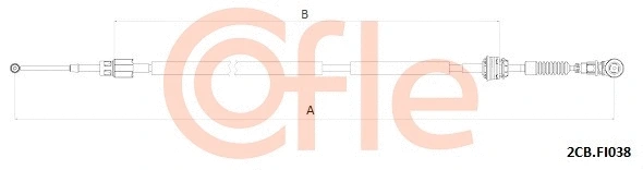 Cable Pull, manual transmission (2CB.FI038)
