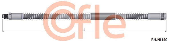 Brake Hose (92.BH.NI140)