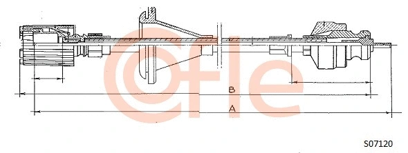 Speedometer Cable (92.S07120)