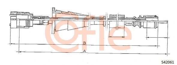 Speedometer Cable (92.S24061)