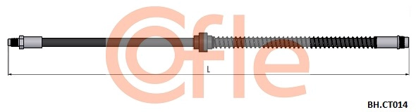 Brake Hose (92.BH.CT014)