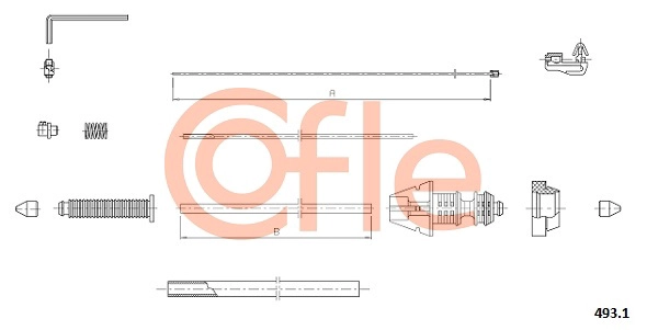 Accelerator Cable (493.1)
