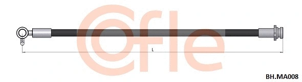 Brake Hose (92.BH.MA008)