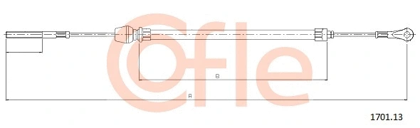 Cable Pull, parking brake (1701.13)