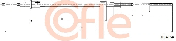 Cable Pull, parking brake (10.4154)