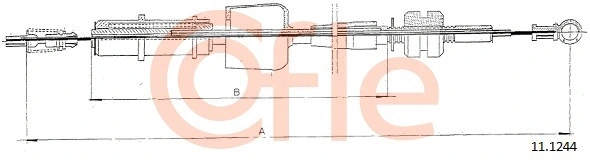 Accelerator Cable (11.1244)