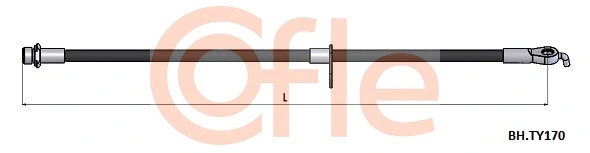 Brake Hose (92.BH.TY170)