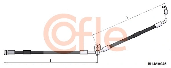 Brake Hose (92.BH.MA046)