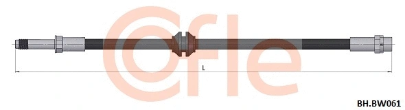 Brake Hose (92.BH.BW061)