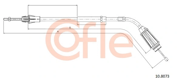 Cable Pull, parking brake (10.8073)