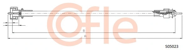 Speedometer Cable (S05023)